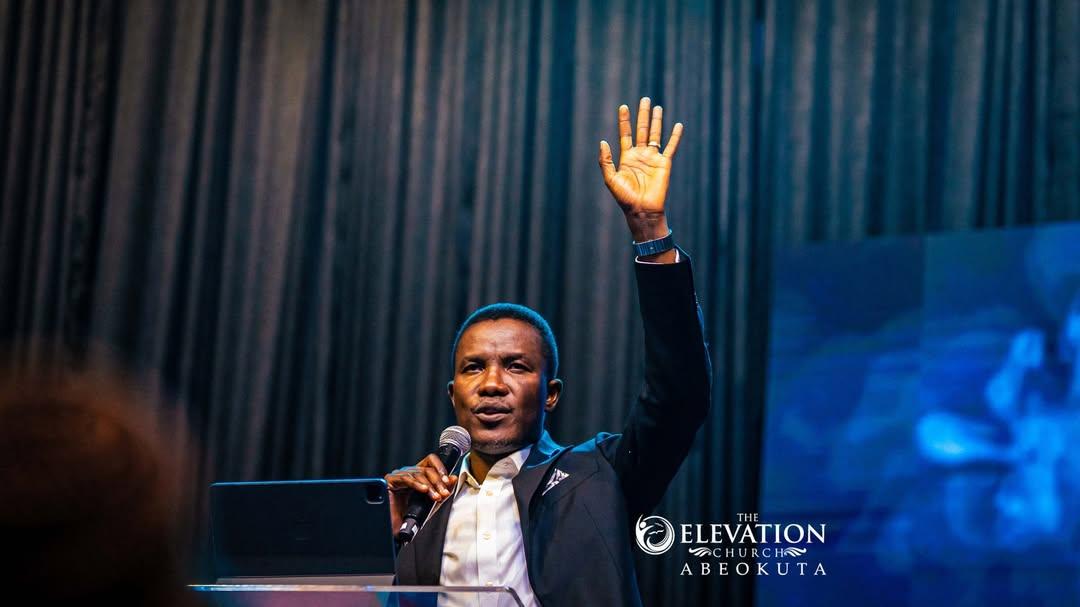 A pastor at The Elevation Church speaking during service